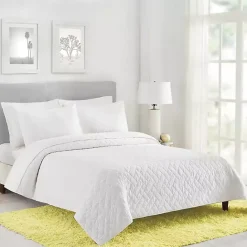 Sale Kirklands Home Dream Weaver 3-pc. King Coverlet Set White