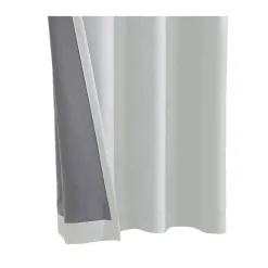 New Kirklands Home Faux Suede Blackout Curtain Panel, 63 in. White