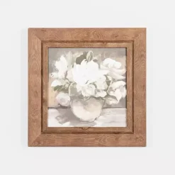 Sale Kirklands Home Floral in Vase Framed Art Print White