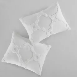 Sale Kirklands Home Geometric California King 3-pc Comforter Set White