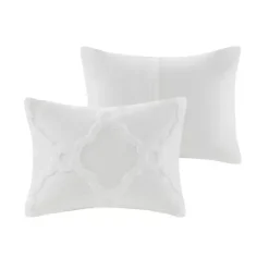 Sale Kirklands Home Geometric California King 3-pc Comforter Set White