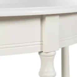 Online Kirklands Home Half Moon Tinslee Console Table White