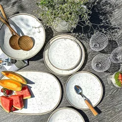 Outlet Kirklands Home Haven Melamine Low Bowls, Set of 6 White