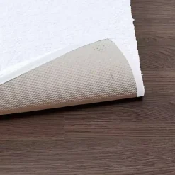 Hot Kirklands Home High Pile Marshmallow Bath Mat, 30 in. White