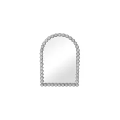 Sale Kirklands Home White Knobby Arch Wall Mirror