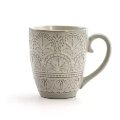 Online Kirklands Home Lace Embossed 16-pc. Dinnerware Set White
