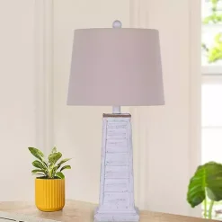 Outlet Kirklands Home Louvered Shutter Table Lamps, Set of 2 White