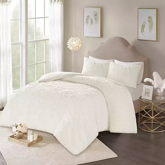 Outlet Kirklands Home Medallion Full/Queen 3-pc. Comforter Set White