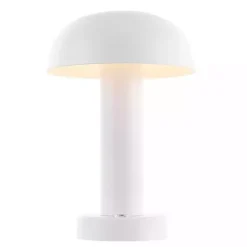New Kirklands Home Metal LED Cordless Touch Lamp, 10 in. White