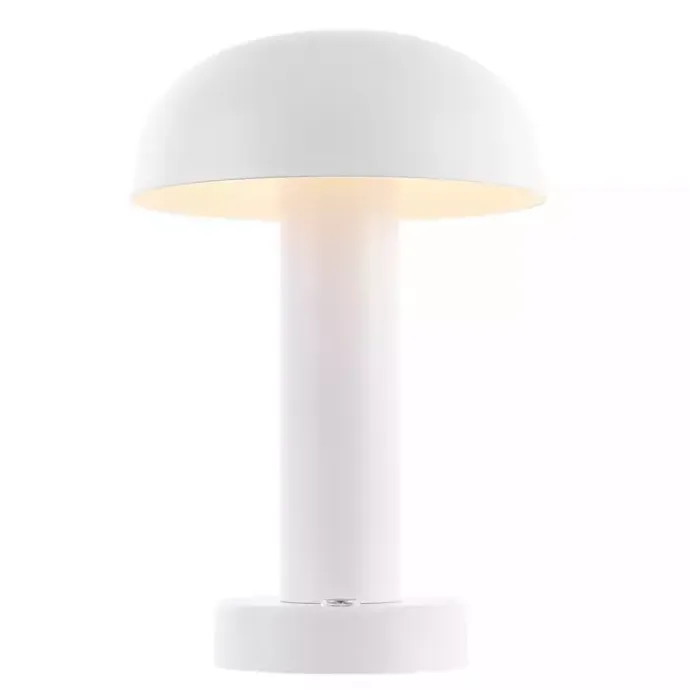 New Kirklands Home Metal LED Cordless Touch Lamp, 10 in. White
