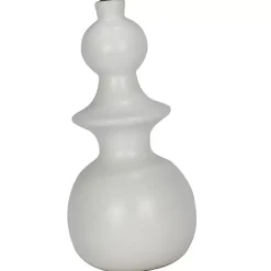 Best Kirklands Home White Modern Spindle Table Lamp Ivory