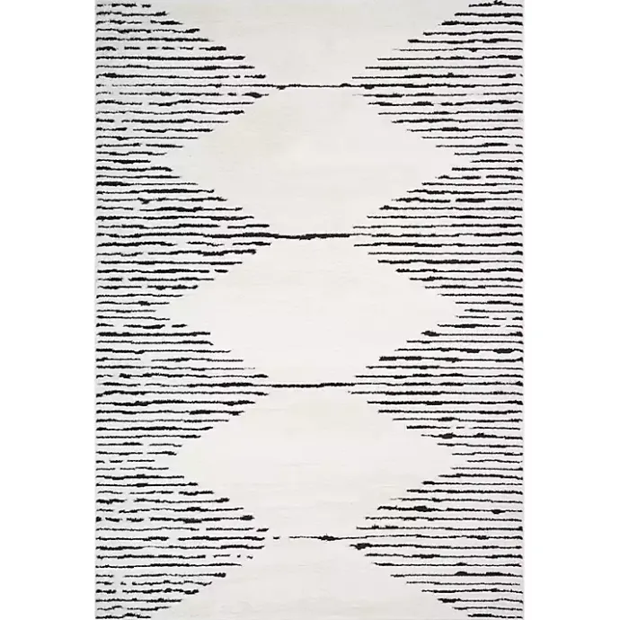 Online Kirklands Home White Moroccan Accent Rug, 2x3