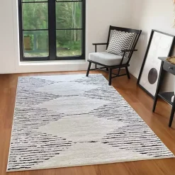 Online Kirklands Home White Moroccan Accent Rug, 2x3