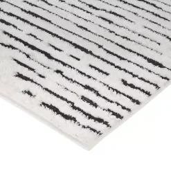 New Kirklands Home White Moroccan Area Rug, 5x7