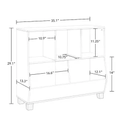 Clearance Kirklands Home Multi Cubby Organizer Bookshelf White