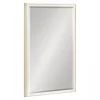 New Kirklands Home White Oakhurst Rectangle Wall Mirror, 30 in.
