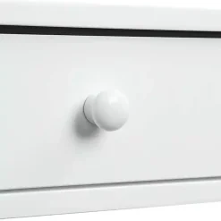 Online Kirklands Home Octagon 2-Shelf Console Table White