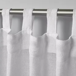 Hot Kirklands Home Outdoor Miami Curtain Panel Set, 96 in. White