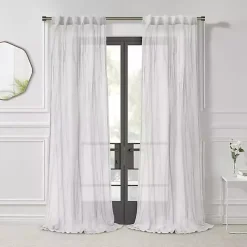 Discount Kirklands Home Paloma Curtain Panel, 84 in. White