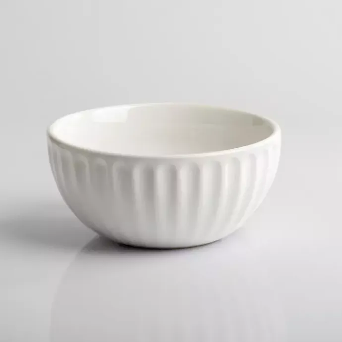 Online Kirklands Home Petals Ceramic Cereal Bowl White