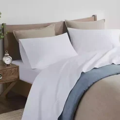 Kirklands Home Pima Cotton Sateen 4-pc. King Sheet Set White