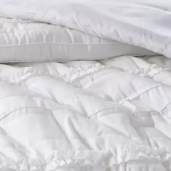 Outlet Kirklands Home White Quilted California King 5-pc. Comforter Set