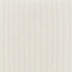 Discount Kirklands Home Quilted Euro Pillow Sham White