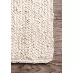 Kirklands Home Reno Woven Area Rug, 3x5 White