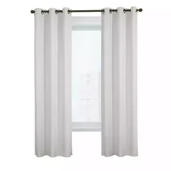 Sale Kirklands Home Room Darkening Curtain Panel Set, 63 in. White
