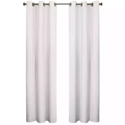 Best Kirklands Home Room Darkening Curtain Panel Set, 84 in. White