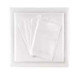 New Kirklands Home Satin 6-pc. Queen Sheet Set White