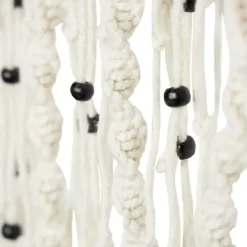 Kirklands Home Tasseled Macrame Wall Hangings, Set of 3 White