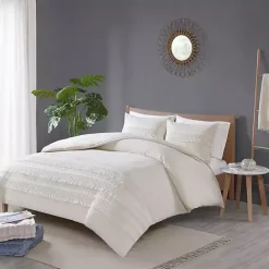 Sale Kirklands Home Tassels California King 3-pc. Comforter Set White