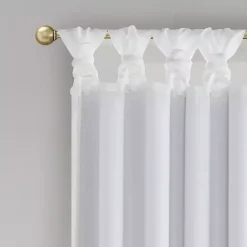 Sale Kirklands Home Total Blackout Curtain Panel, 95 in. White