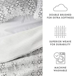 Sale Kirklands Home White Trellis Reversible 3-pc. King Quilt Set
