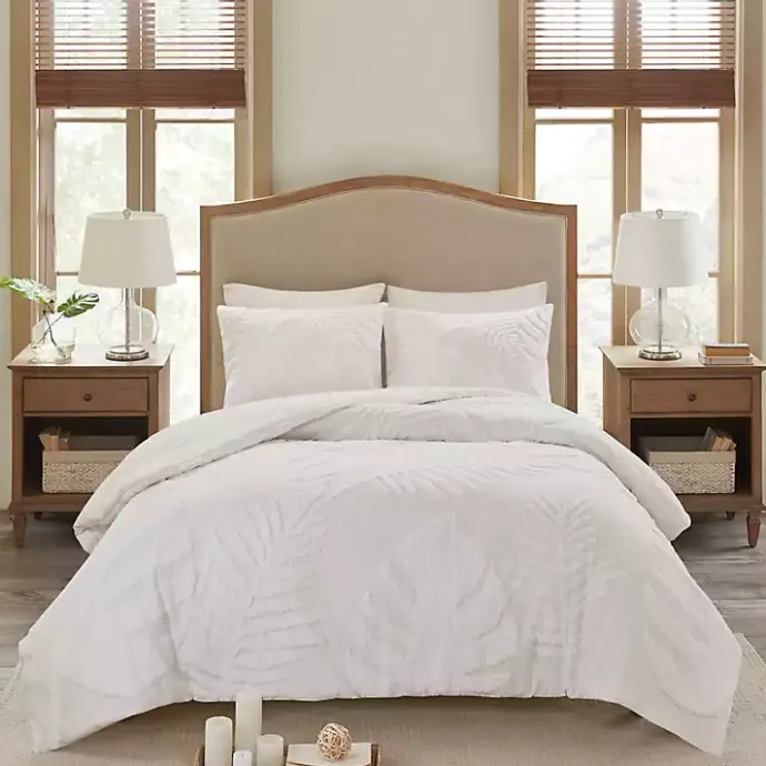 Kirklands Home Tropical Full/Queen 3-pc. Comforter Set White