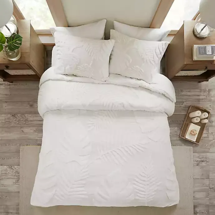 Kirklands Home Tropical Full/Queen 3-pc. Comforter Set White
