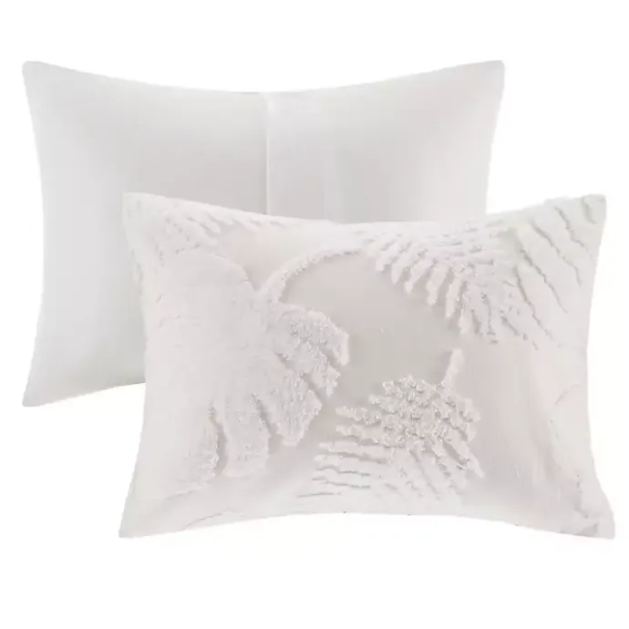 Kirklands Home Tropical Full/Queen 3-pc. Comforter Set White