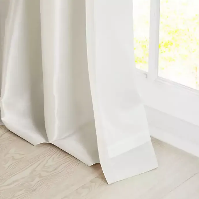 Sale Kirklands Home Twist Top Curtain Panel, 120 in. White