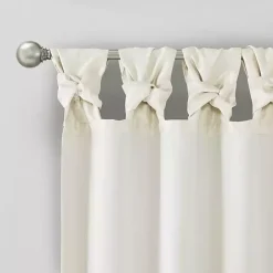 New Kirklands Home Twist Top Curtain Panel, 95 in. White