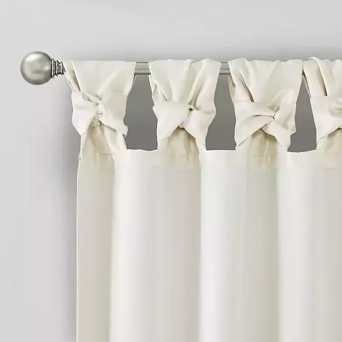 New Kirklands Home Twist Top Curtain Panel, 95 in. White