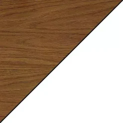 Kirklands Home Two-Tone Double X Sides Coffee Table White