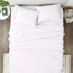 Outlet Kirklands Home Ultra Soft 4-pc. California King Sheet Set White