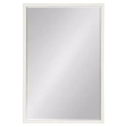 Best Kirklands Home White Vintage Beaded Wall Mirror, 36 in.