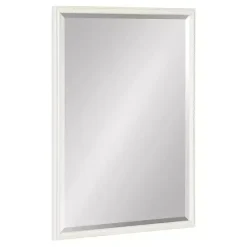 Online Kirklands Home White Vintage Beaded Wall Mirror, 30 in.