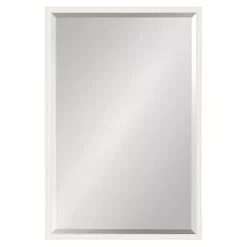 Online Kirklands Home White Vintage Beaded Wall Mirror, 30 in.