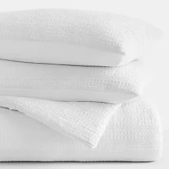 Best Kirklands Home Waffle Ultra-Soft 3-pc. Queen Comforter Set White