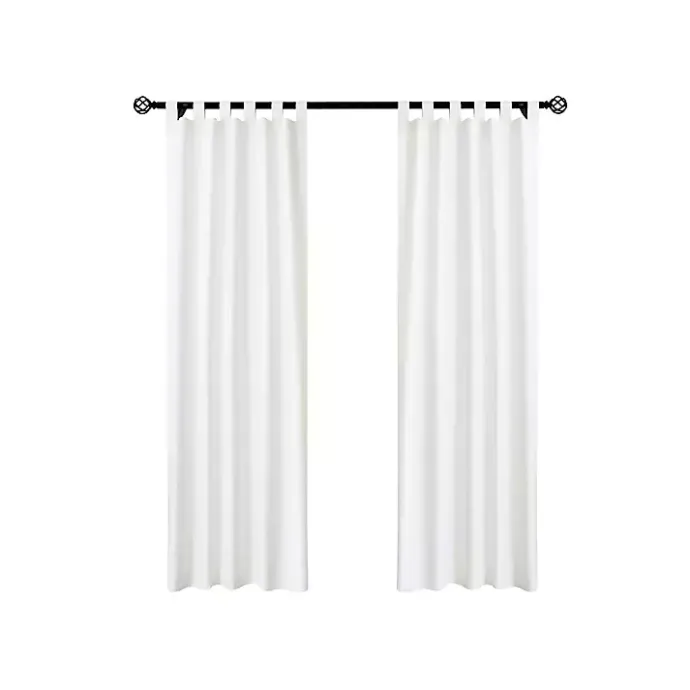 Best Kirklands Home Weathermate Blackout Curtain Panel, 95 in. White