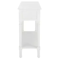 Clearance Kirklands Home Wood Allura Console Table White