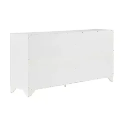 Outlet Kirklands Home Wood 4-Door Sideboard Cabinet White